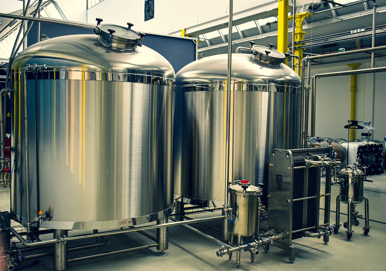 brewery tanks